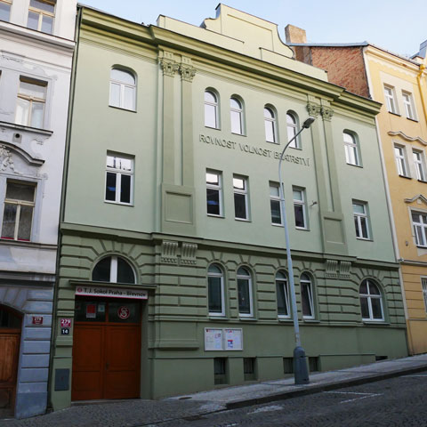 Budova Sokola T.J. Praha-Břevnov